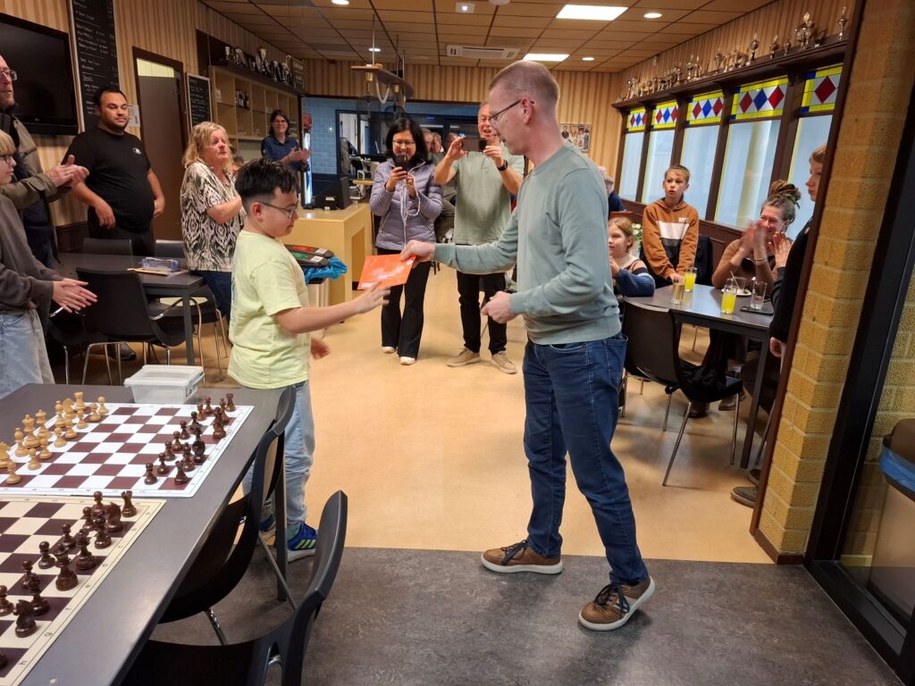 Marco geslaagd voor opstapje 1 marco geslaagd